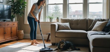 Como reduzir o excesso de pelos espalhados pela casa