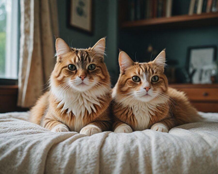 Dicas para adaptar dois gatos adultos sem estresse