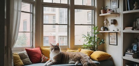 Como montar um ambiente cat friendly em apartamentos pequenos