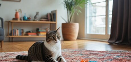 Como incentivar gatos sedentários a brincar mais em casa