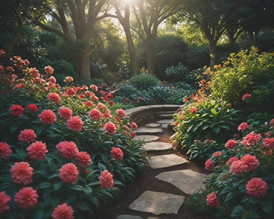 Como criar um jardim com flores que atraem pássaros