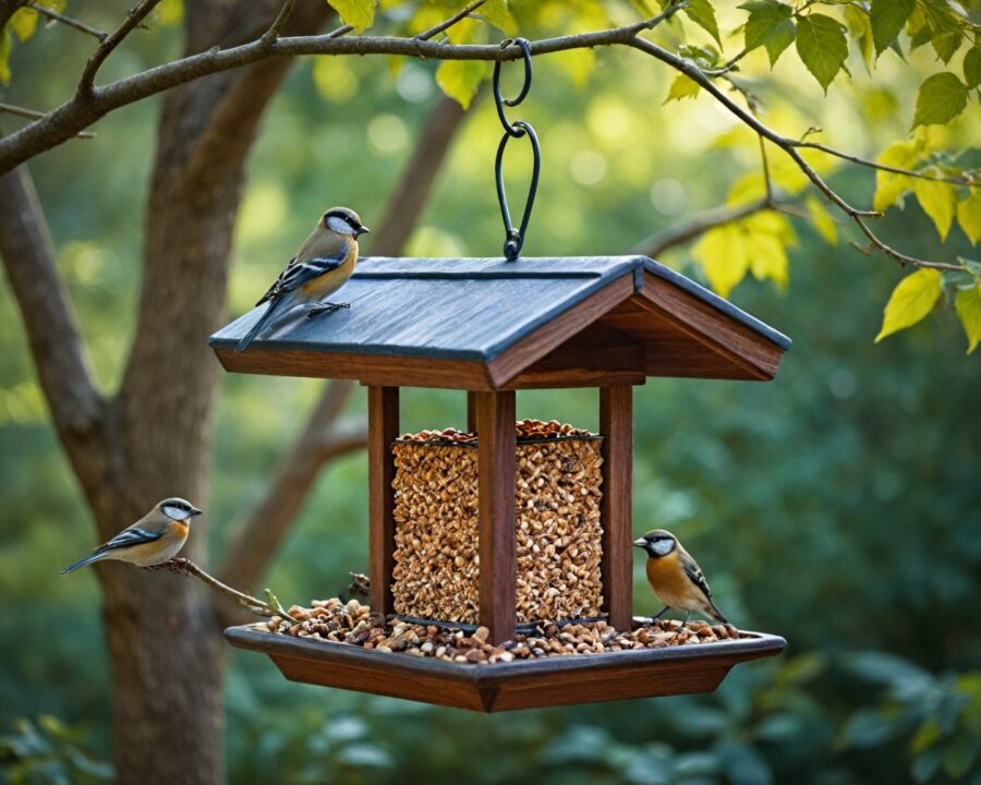 Como construir um comedouro automático para pássaros em casa