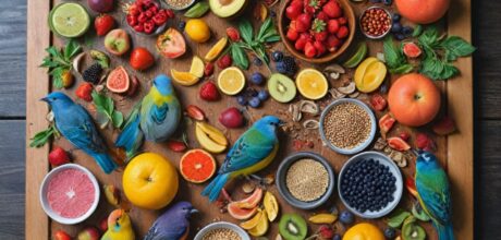 Programação alimentar para pássaros de médio porte: guia completo