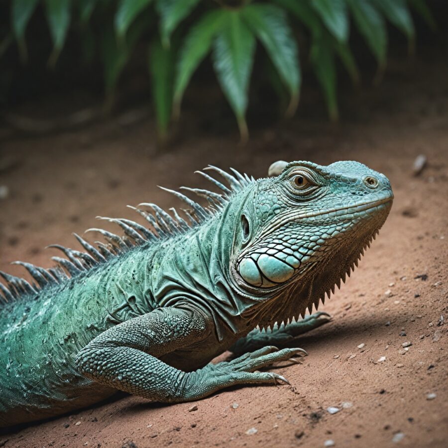 Como identificar e tratar doenças comuns em iguanas