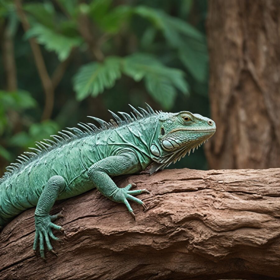 Principais diferenças entre iguanas terrestres e arbóreas: características e habitat