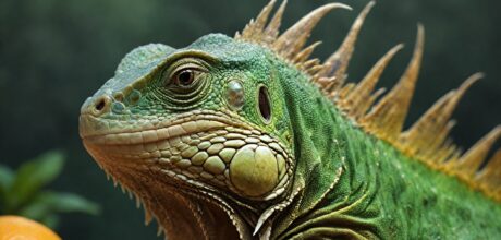 Alimentação ideal para iguanas: frutas e vegetais essenciais para a saúde do seu réptil