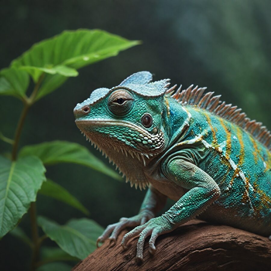 A Importância da Iluminação UVB para a Saúde dos Camaleões
