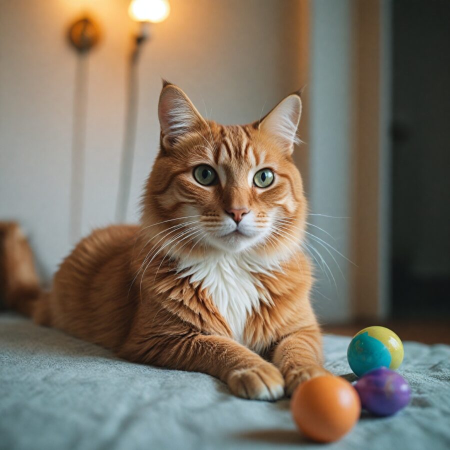 Brinquedos e atividades para manter gatos entretidos em casa