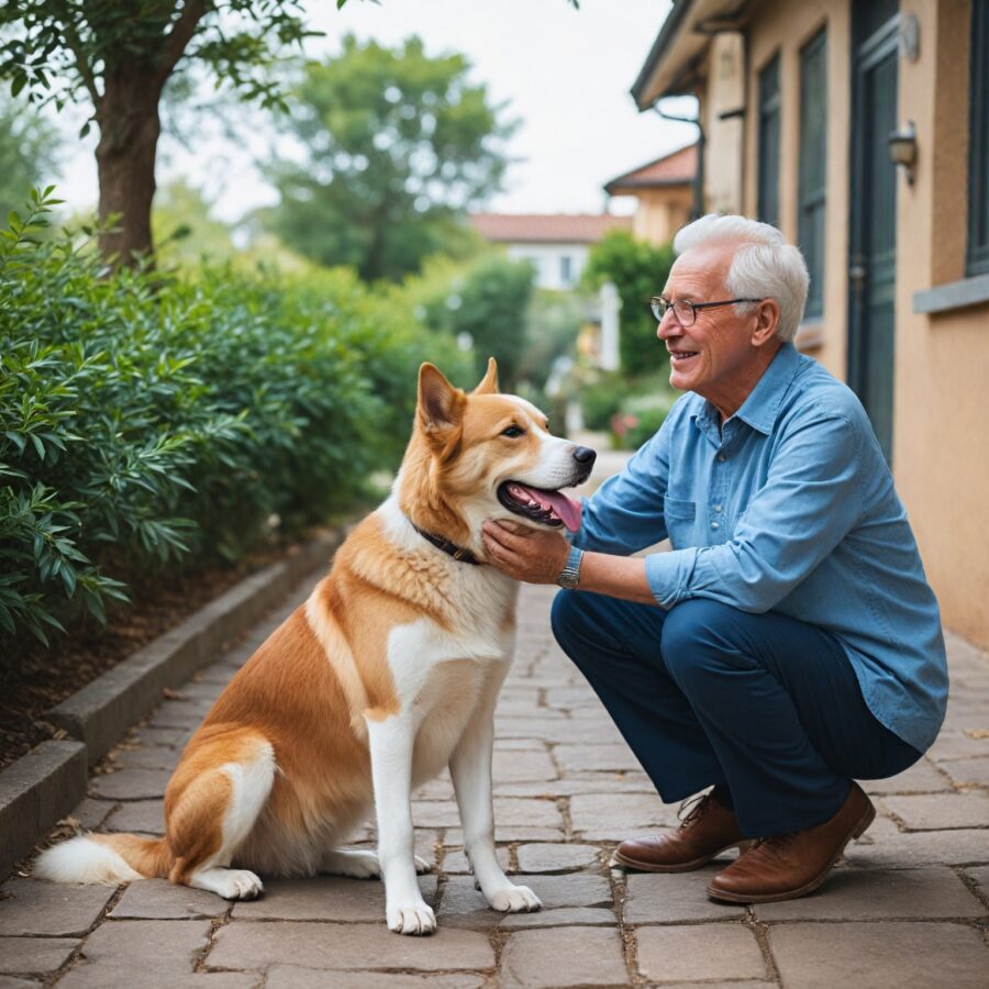 Cachorro e idoso: Como a convivência pode melhorar a saúde física e mental