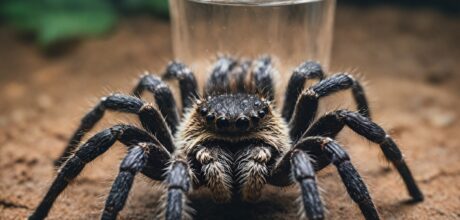 Importância da Hidratação Adequada para Tarântulas em Cativeiro