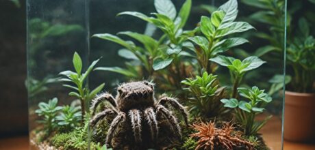 Como escolher o tamanho adequado do terrário para tarântulas