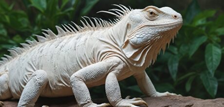 Cuidados Específicos para Iguanas Albinas em Cativeiro: Guia Completo