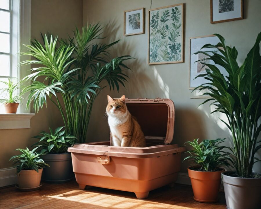 Como escolher a caixa de areia ideal para gatos grandes