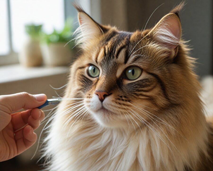 Como prevenir bolas de pelo em gatos de pelo longo: guia prático