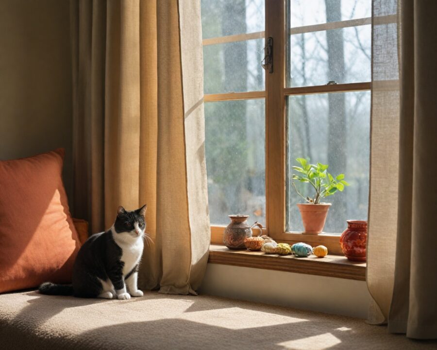 Como ajudar gatos com medo de visitas: guia prático