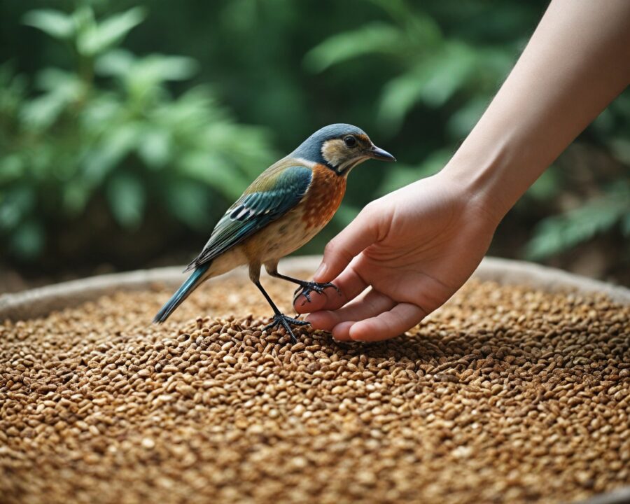 Como lidar com pássaros que rejeitam ração: guia prático