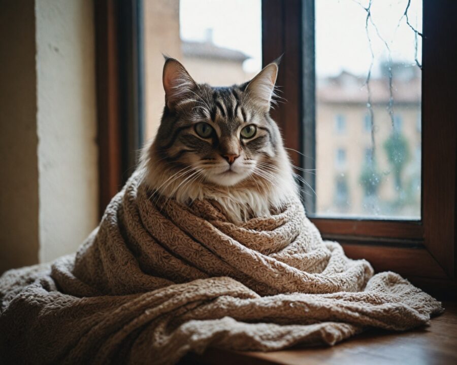 Cuidados especiais com gatos no inverno: dicas essenciais