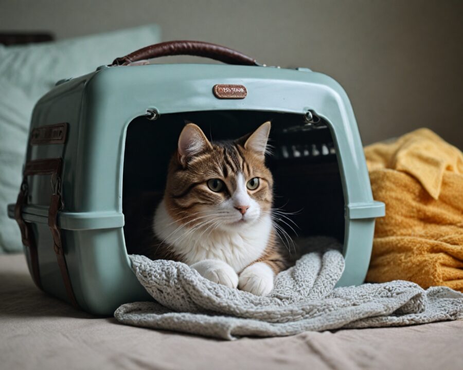 Como diminuir o estresse de gatos durante viagens: guia prático