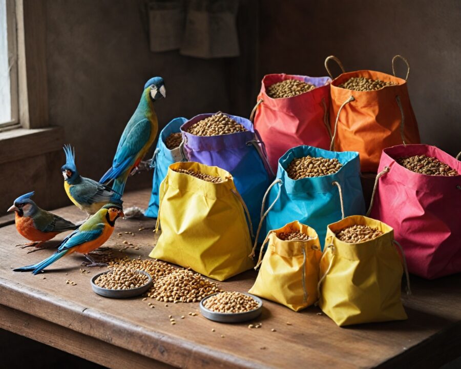 Melhores rações extrusadas para pássaros exóticos: guia completo