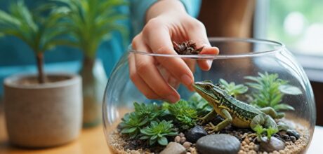 Como montar um terrário ideal para répteis: guia completo