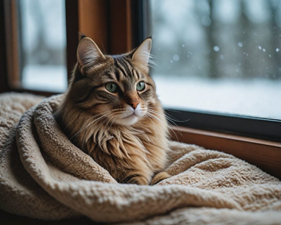 Como proteger gatos do frio no inverno: guia completo