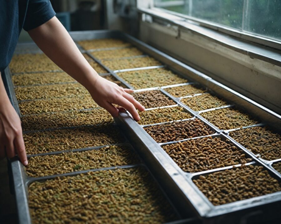 Como alimentar suas larvas de forma econômica e eficiente
