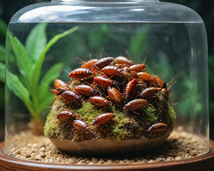 Como criar baratas-de-Madagascar para pets ou alimentação