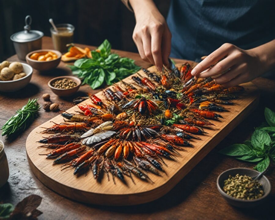 Curiosidades sobre insetos criados para consumo humano