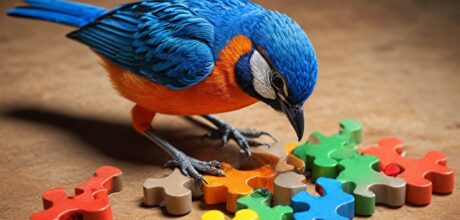 Como usar brinquedos educativos para pássaros em casa