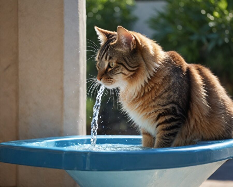 Melhores fontes de água para gatos: guia completo