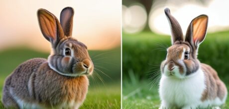 Diferenças entre coelho holandês e mini lop