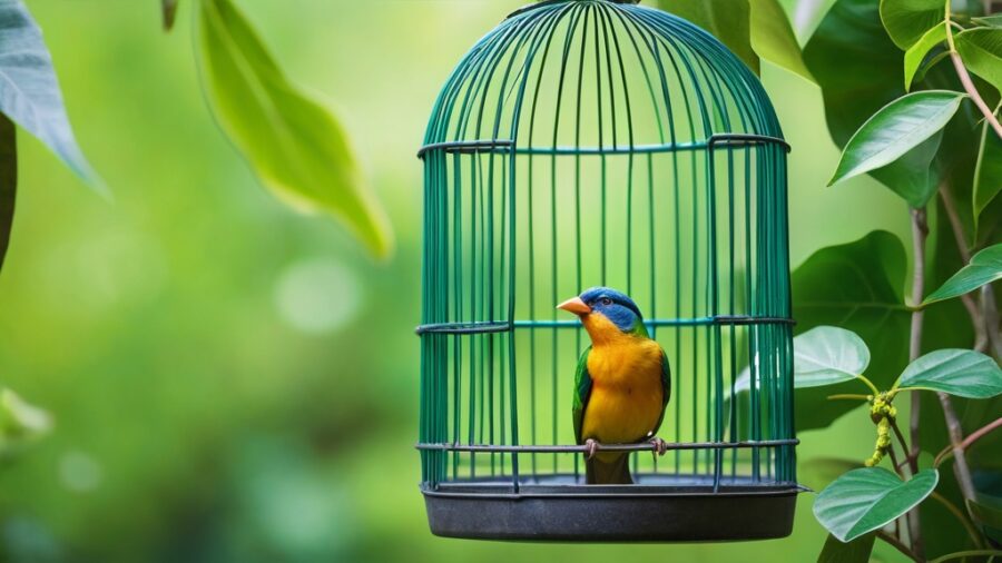 Como acostumar pássaro com mudança de ambiente