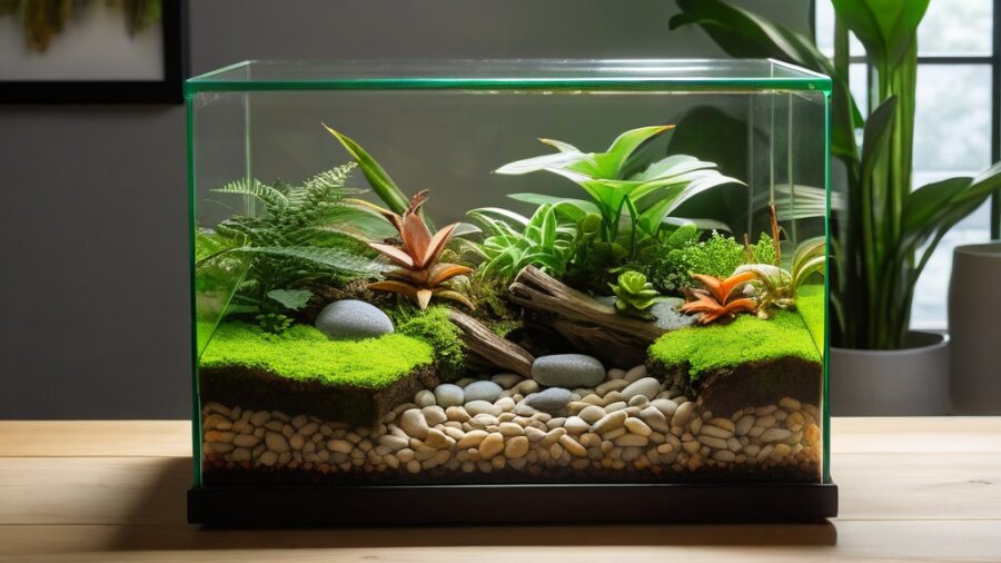 Tipos de Decoração Segura para Terrário